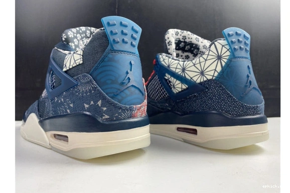 Rep EP Air 4 CW0898-400 Retro Jordan CW0898-400 Sashiko SE 0219